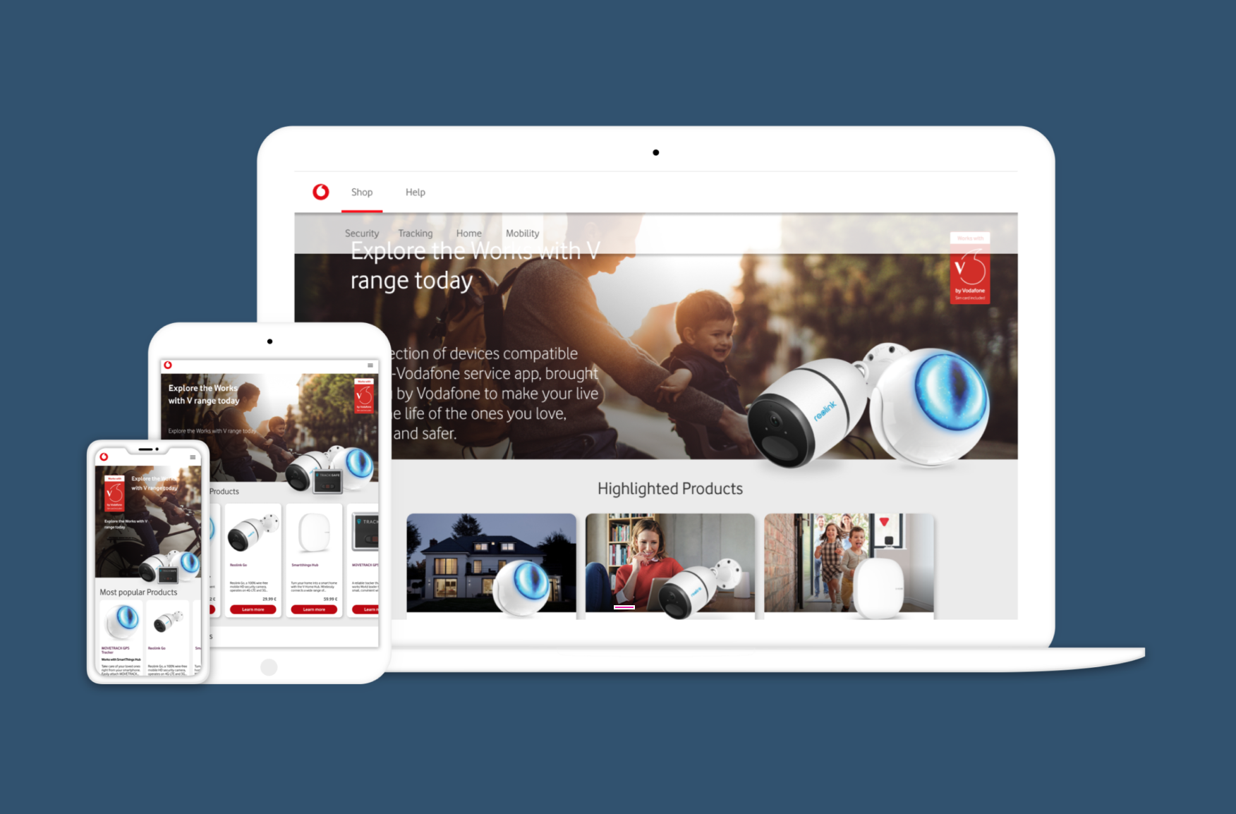 Vodafone IoT Market Place - Web app